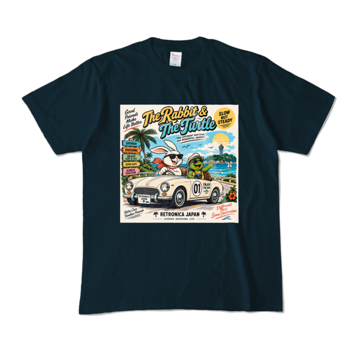 カラーTシャツ - M - ネイビー (濃色)