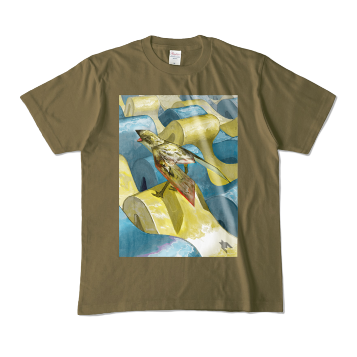 カラーTシャツ - M - オリーブ (濃色)