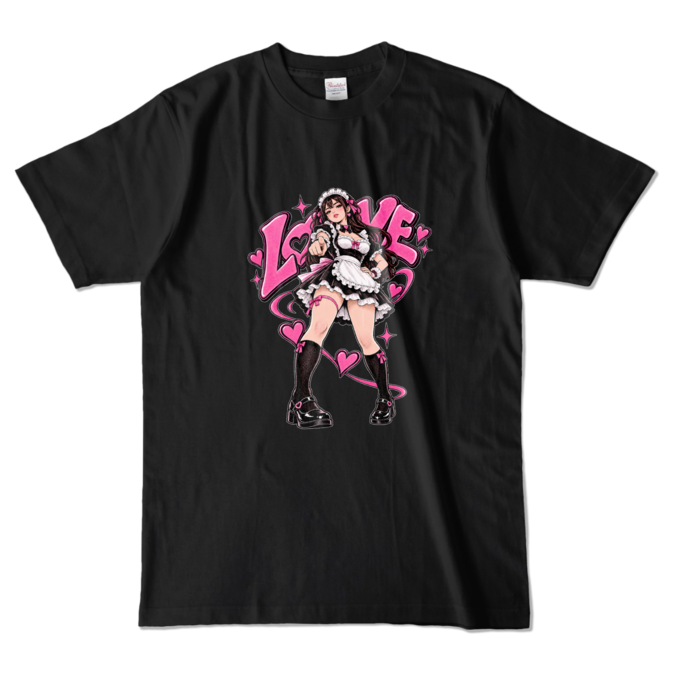 カラーTシャツ - L - ブラック （濃色）