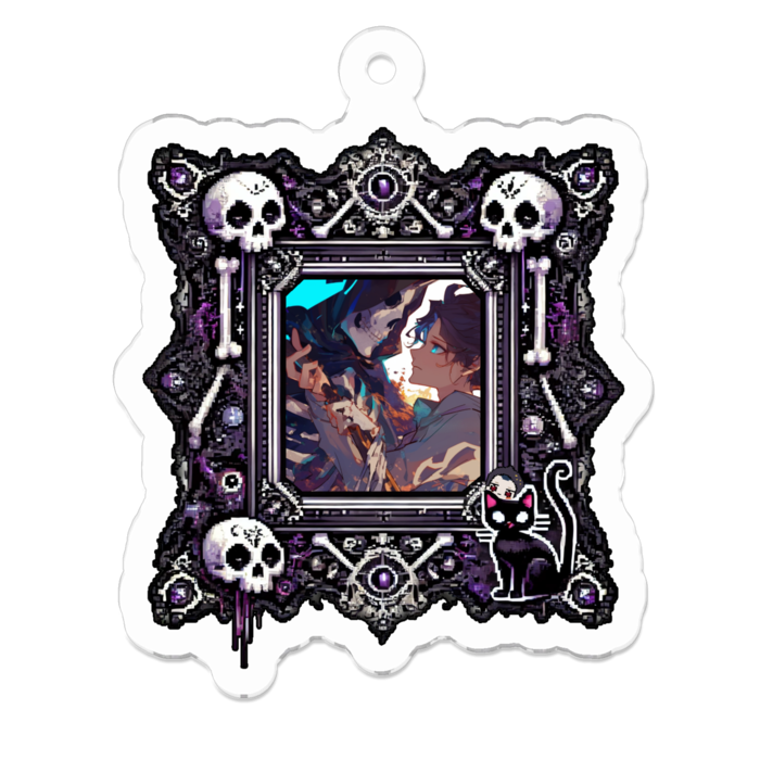 アクリルキーホルダー - 50 x 50 (mm)
