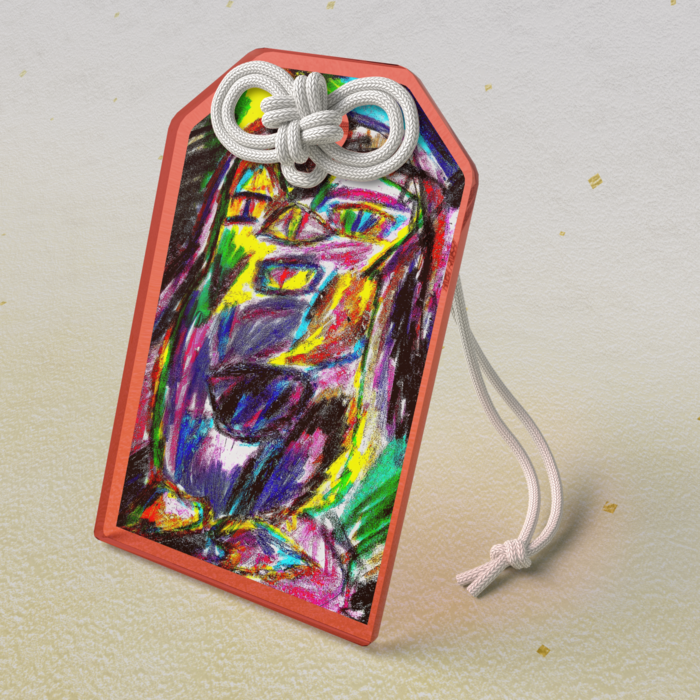 アクリルお守り - 50 × 80mm(1)