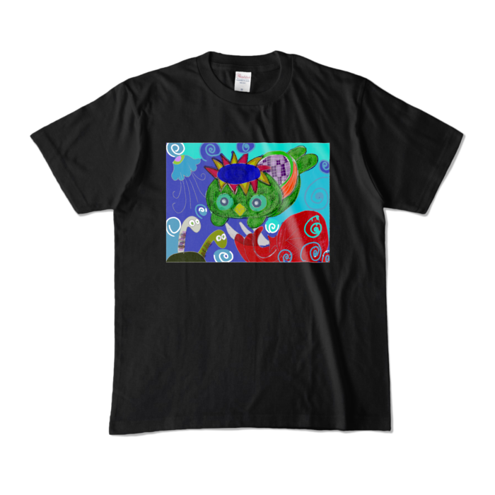 カラーTシャツ - M - ブラック (濃色)