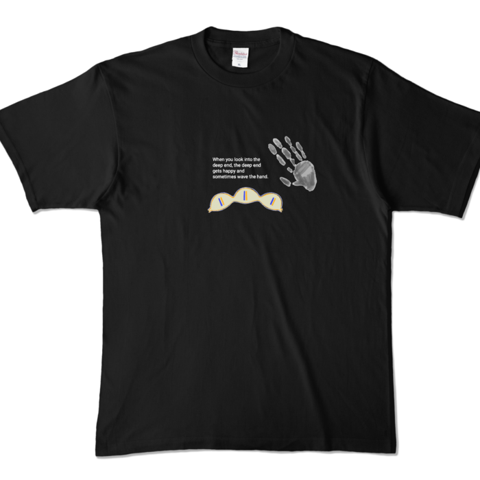 カラーTシャツ - XL - ブラック (濃色)