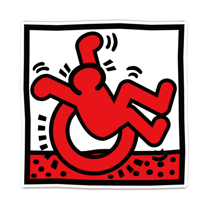 アクリルバッジ - 100 x 100 (mm)