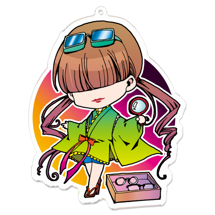 アクリルキーホルダー - 100 x 100 (mm)