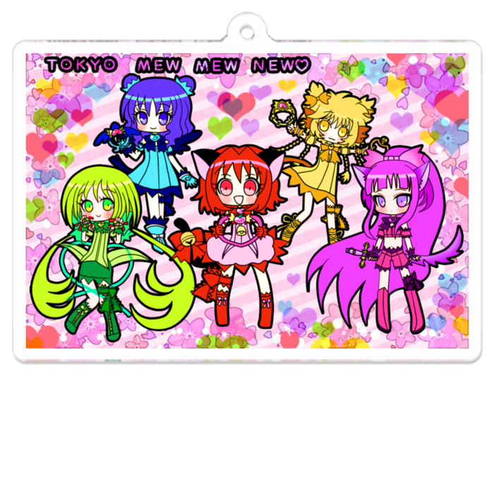 アクリルキーホルダー - 70 x 70 (mm)