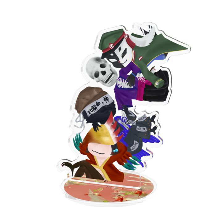 アクリルフィギュア - 100x100mm