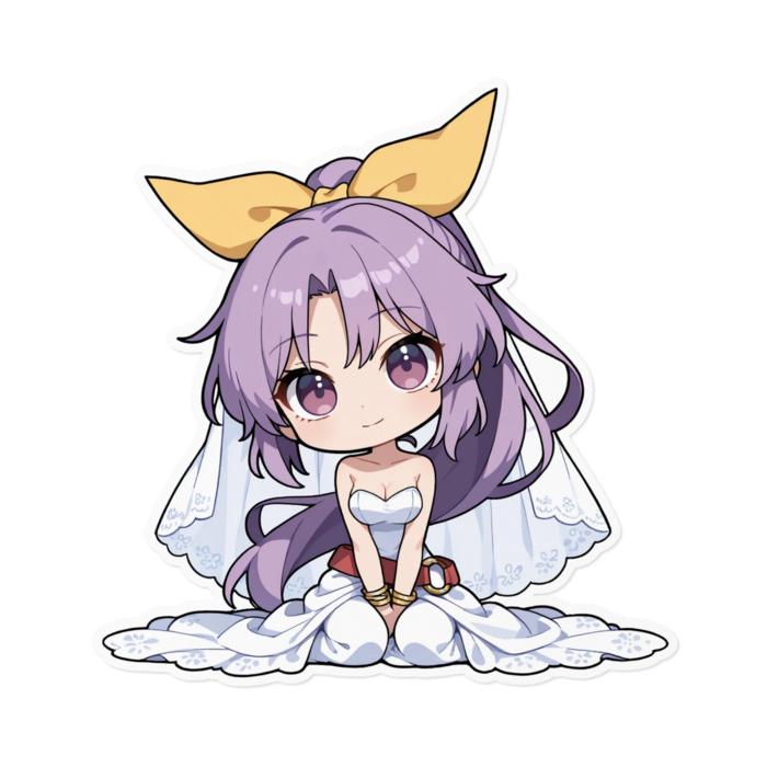 ステッカー - 160 x 160 (mm)(キャラのみ)