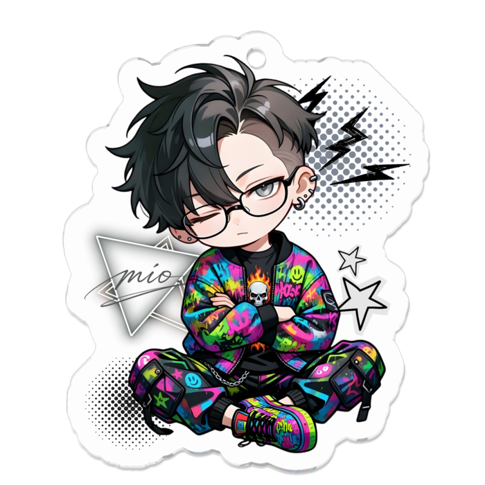 アクリルキーホルダーB