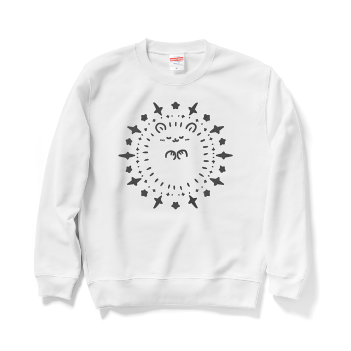 【ブラック】スウェット - M - ホワイト