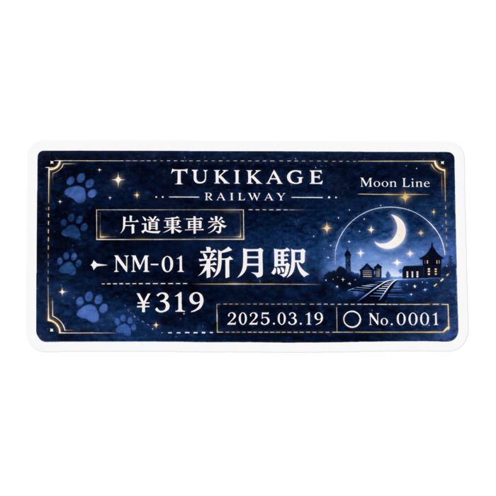 新月駅 行き