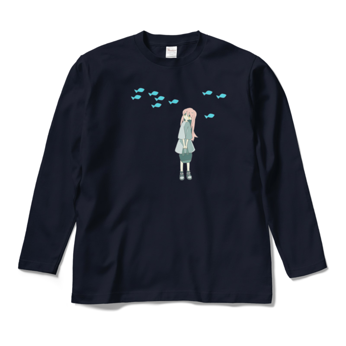 ロングスリーブTシャツ - M - ネイビー