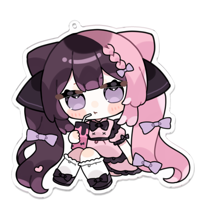 アクリルキーホルダー - 100 x 100 (mm)