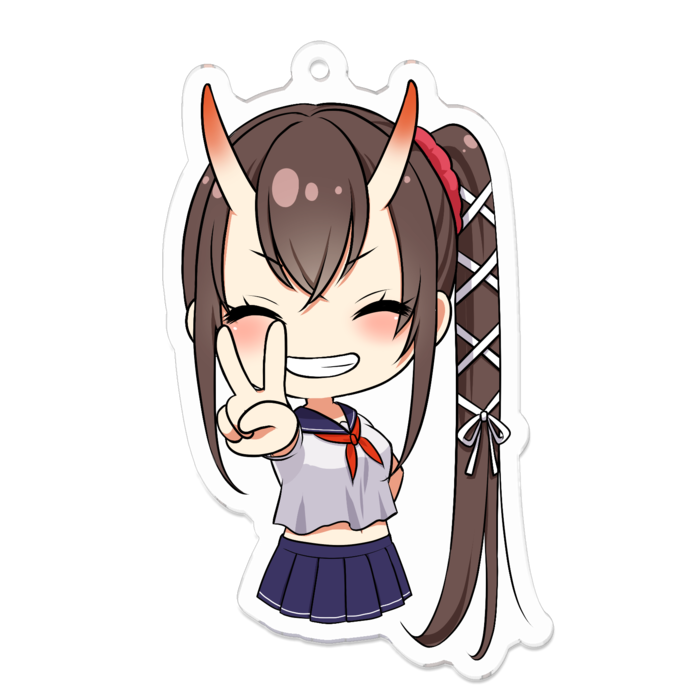 アクリルキーホルダー - 70 x 70 (mm)