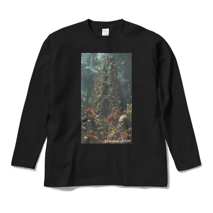 ロングスリーブTシャツ - M - ブラック