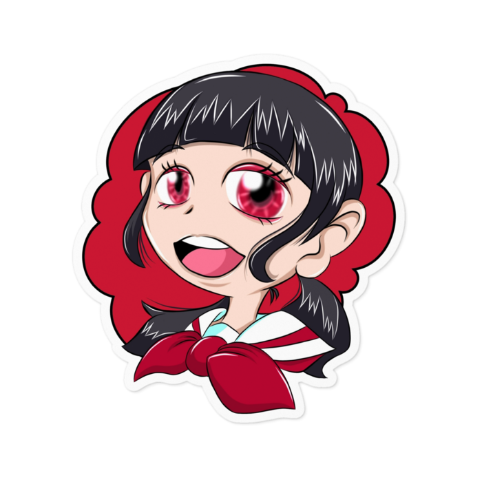 ステッカー - 100 x 100 (mm)