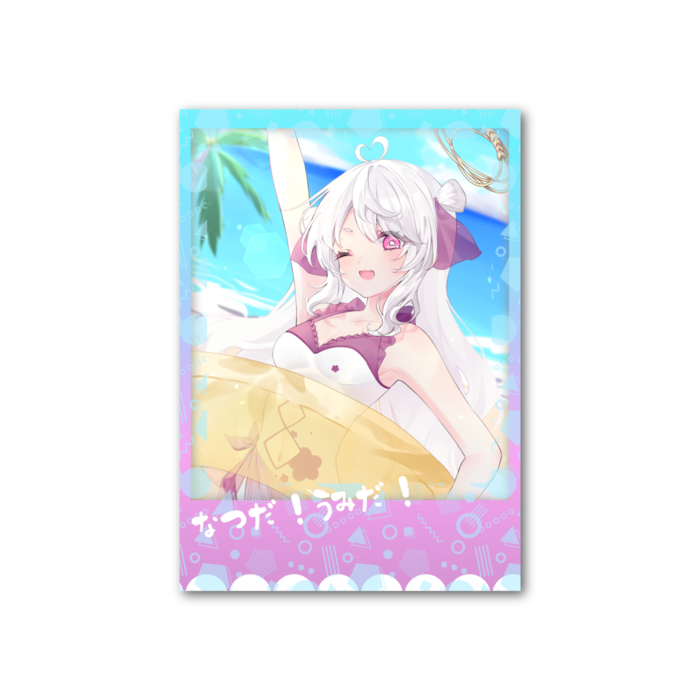 フォト風カード - 縦 - 片面