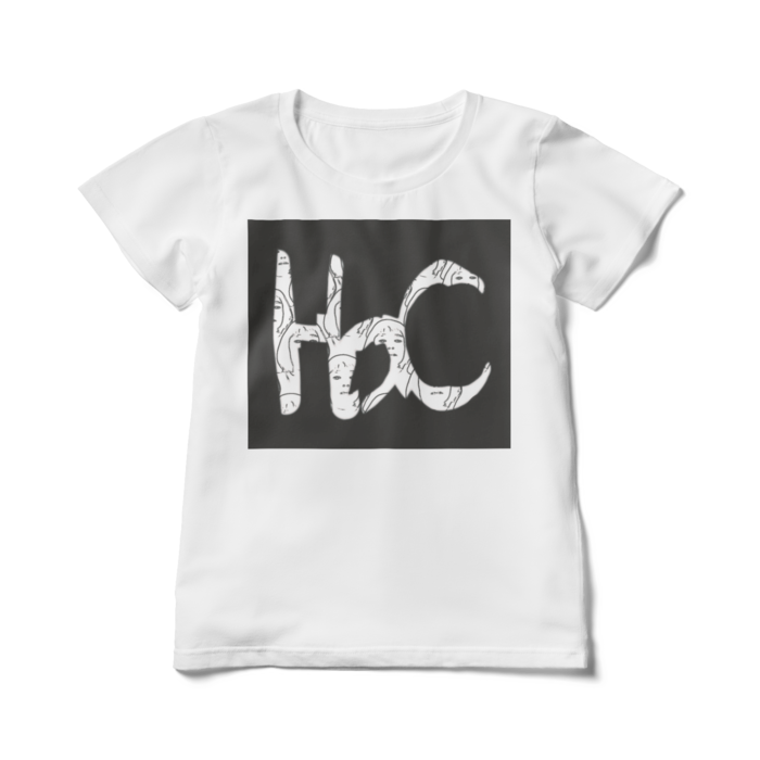 レディースTシャツ - L - グリーンロゴ