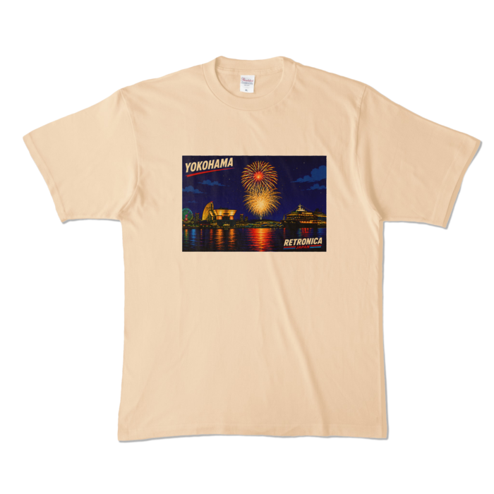 カラーTシャツ - XL - ナチュラル (淡色)