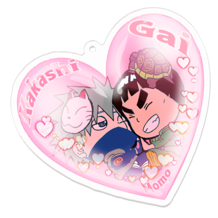 アクリルキーホルダー - 70 x 70 (mm)