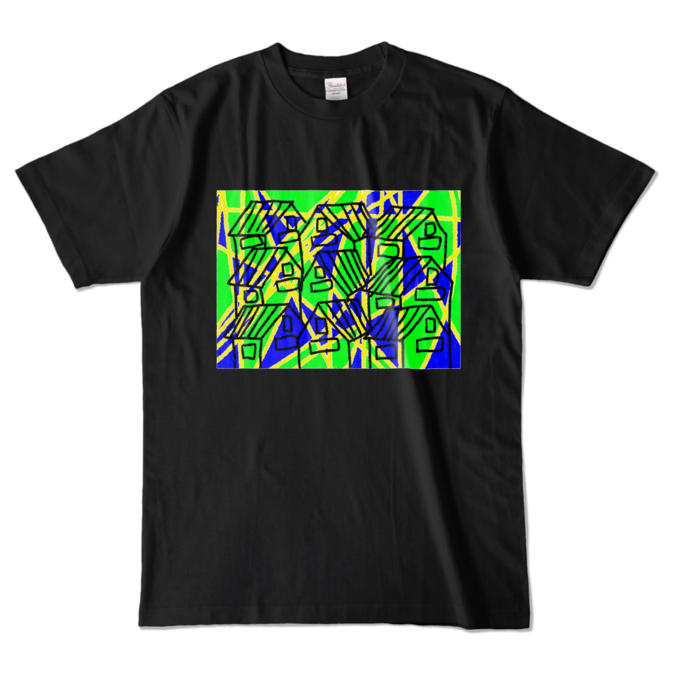 カラーTシャツ - L - ブラック (濃色)