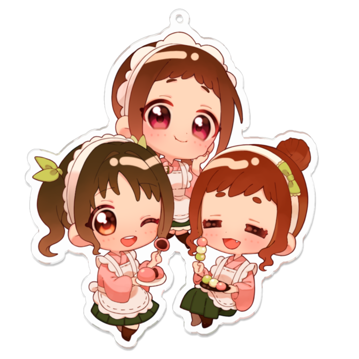 アクリルキーホルダー - 100 x 100 (mm)