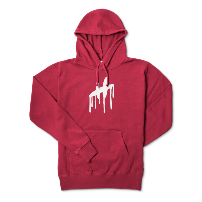 パーカー - M - バーガンディ