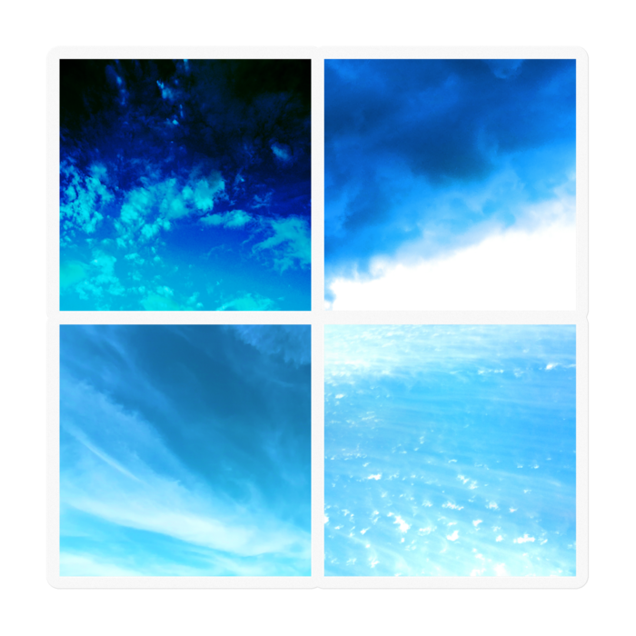 ステッカー - 100 x 100 (mm)