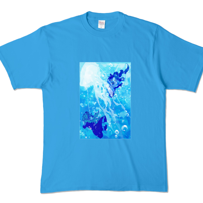 カラーTシャツ - XL - ターコイズ (濃色)