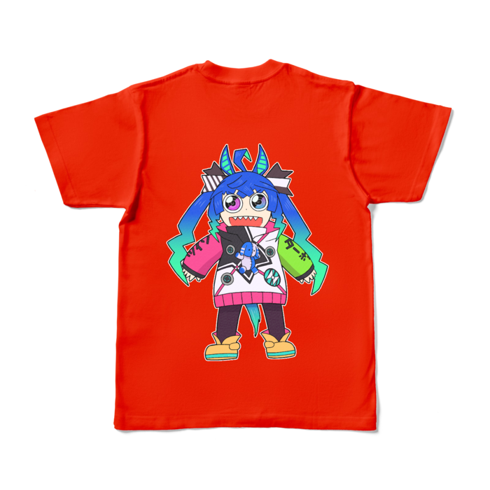 カラーTシャツ - S - レッド (濃色)