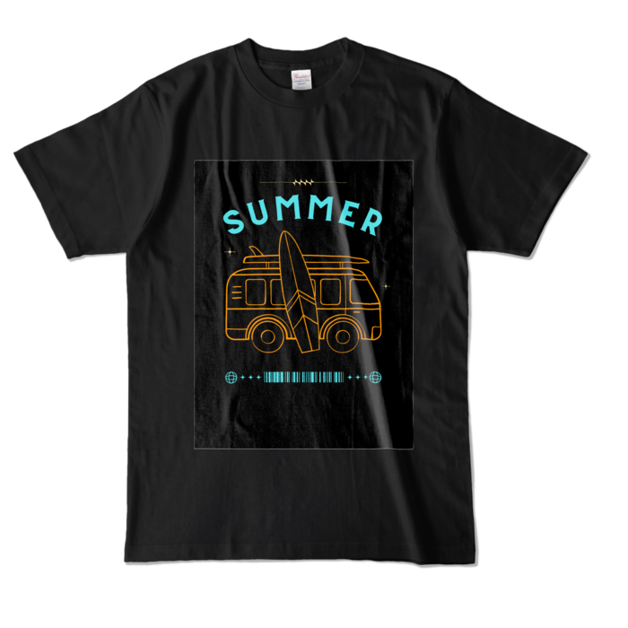 カラーTシャツ - L - ブラック (濃色)