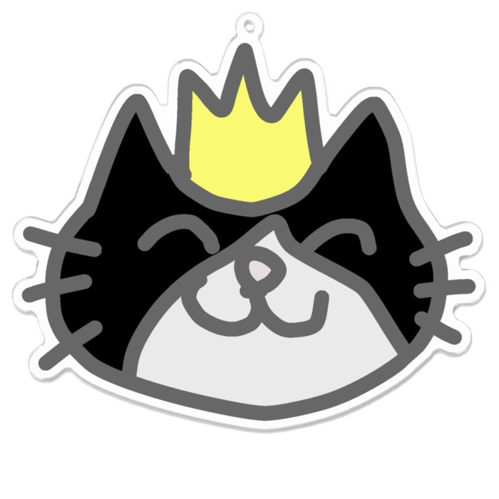 アクリルキーホルダー - 100 x 100 (mm)