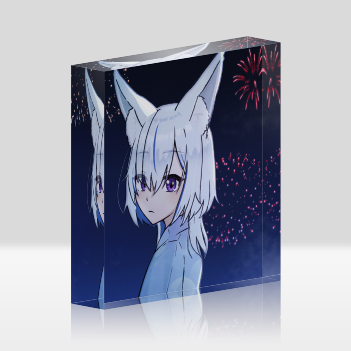 100x100mm　背面ホワイト