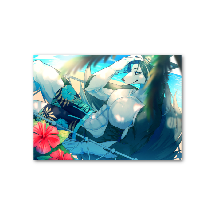 フォト風カード - 横 - 両面