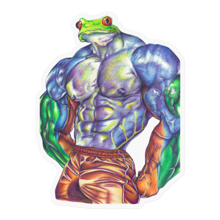 ステッカー - 100 x 100 (mm)クリア