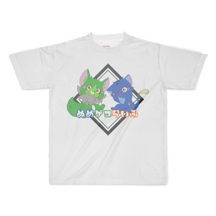 ぬめゲコ ドライTシャツ２（XL）