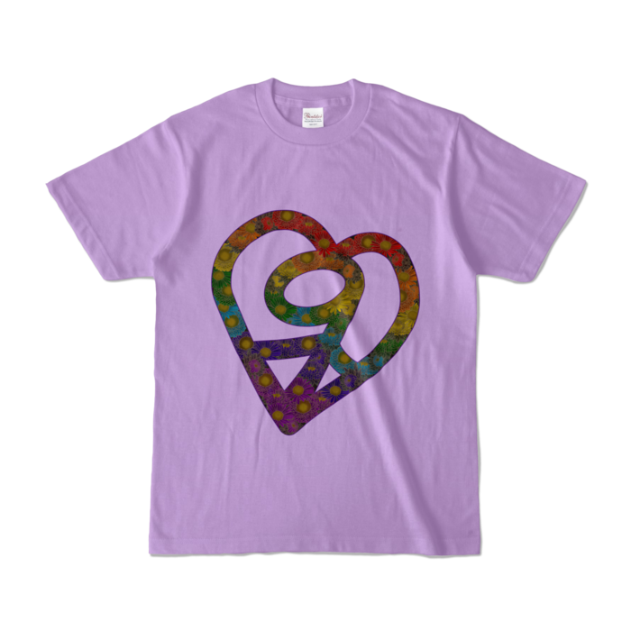 カラーTシャツ - S - ライトパープル (淡色)