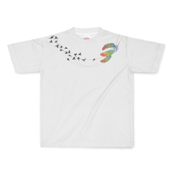 フルグラフィックTシャツ - L - 両面印刷