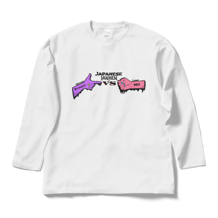 ロングスリーブTシャツ - L - ホワイト