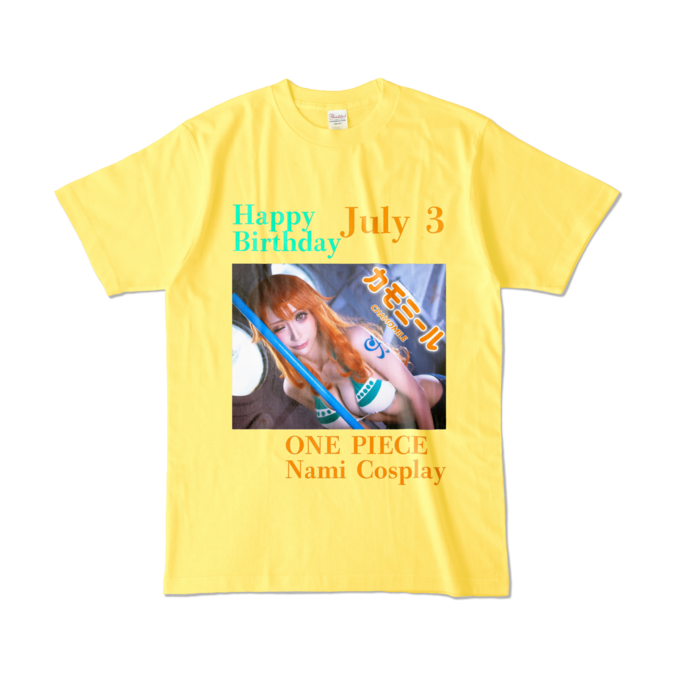 カラーTシャツ - L - イエロー (濃色)