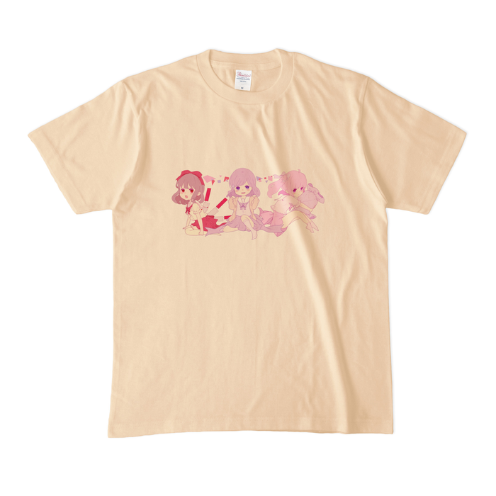 カラーTシャツ(淡色) - M - ナチュラル