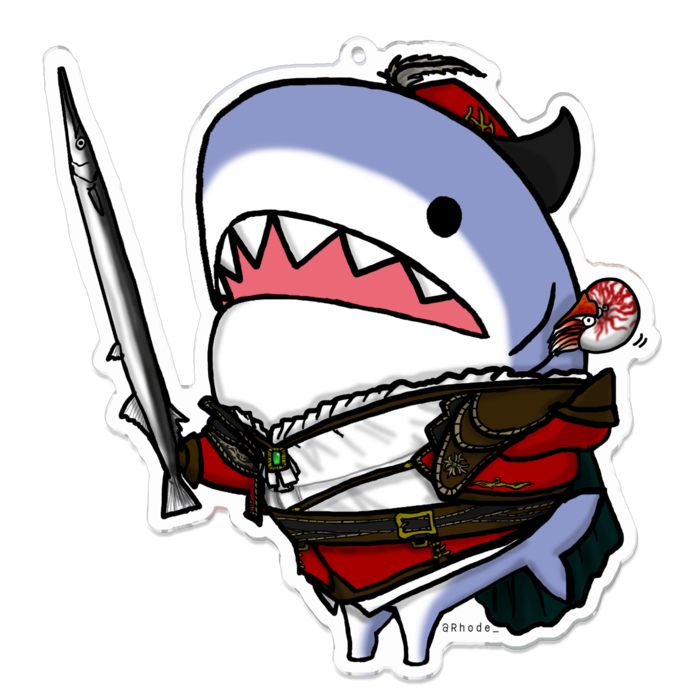 アクリルキーホルダー - 100 x 100 (mm)