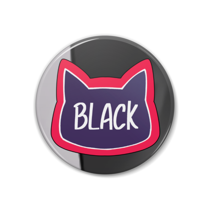 缶バッジ（BLACK） - 38mm