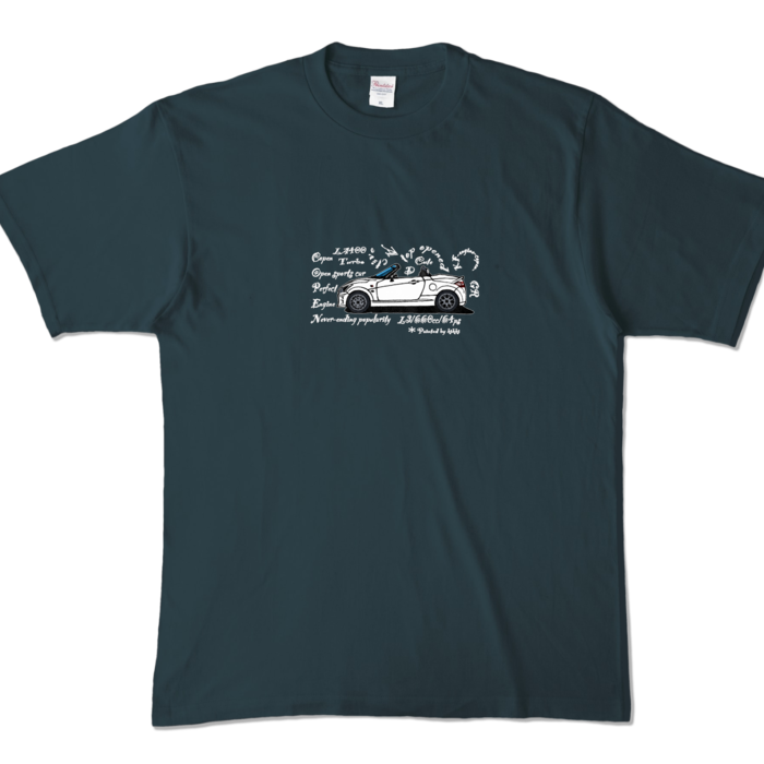 カラーTシャツ - XL - デニム (濃色)
