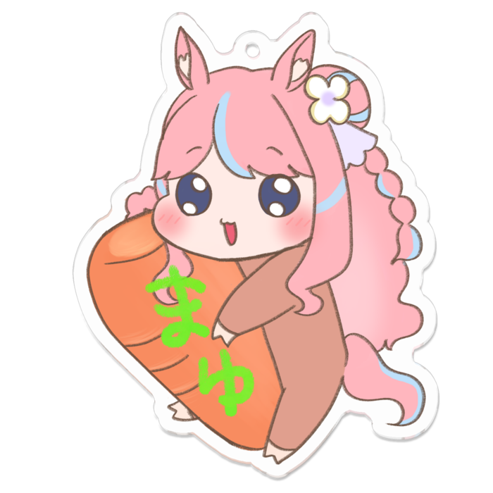 アクリルキーホルダー - 70 x 70 (mm)