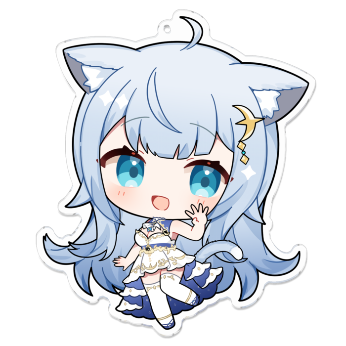 100 x 100 (mm) - 4th Anniv. Acrylic Keychain / ４周年アクキー