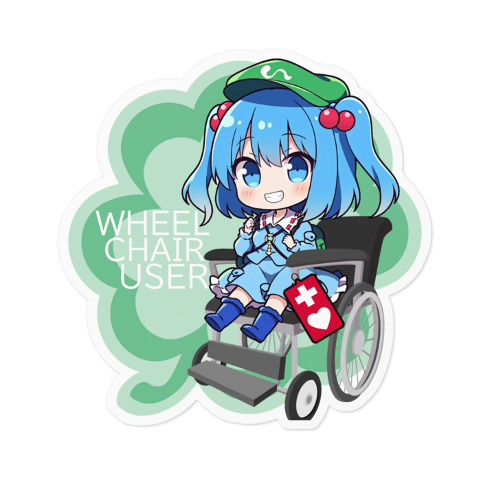 ステッカー - 100 x 100 (mm)