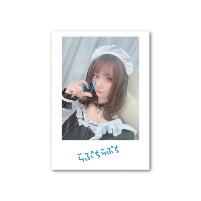 フォト風カード - 縦 - 片面