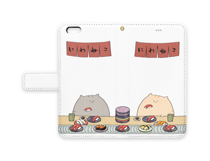 手帳型iPhoneケース - iPhone 6 Plus / 6s Plus - ストラップ穴 あり