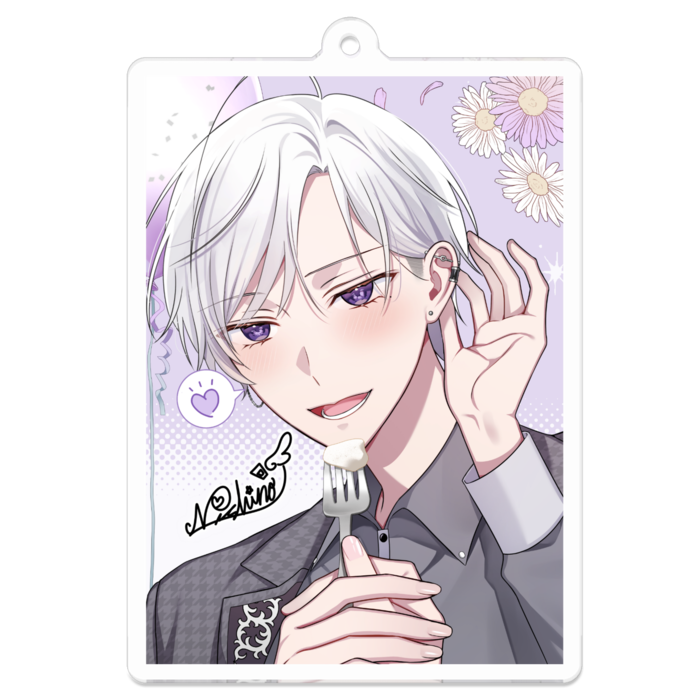 アクリルキーホルダー - 70 x 70 (mm)